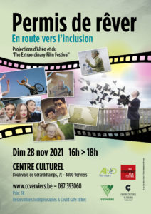 affiche ALTEO projection permis de rêver en route vers l'inclusion ccverviers